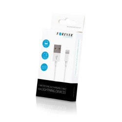 FOREVER lightning USB cable white 3m FOREVER lightning USB cable white 3m