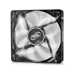 Ημιδιαφανής ανεμιστήρας 120mm με 4 λευκά LED DEEPCOOL WINDBLADE 120 WHITE