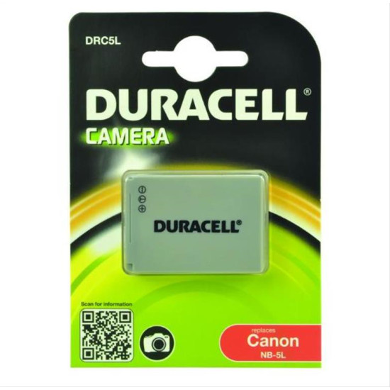 Συμβατή Digital Camera Battery 3.7V 820mAh Canon NB-5L κ.α. (DRC5L)