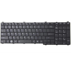 Πληκ. Αντ. Για Toshiba Satellite C660 C655 L655 L750 L770 US Μαύρο