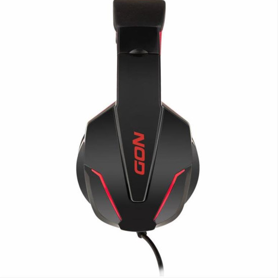 Gaming headset, σε μαύρο χρώμα και κόκκινο LED φωτισμό. (NOD G-HDS-001) Gaming headset, σε μαύρο χρώμα και κόκκινο LED φωτισμό. (NOD G-HDS-001)
