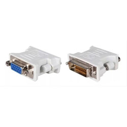 POWERTECH Adapter DVI-D 24+1 pin Male σε VGA Female (CAB-G020) POWERTECH Adapter DVI-D 24+1 pin Male σε VGA Female (CAB-G020)