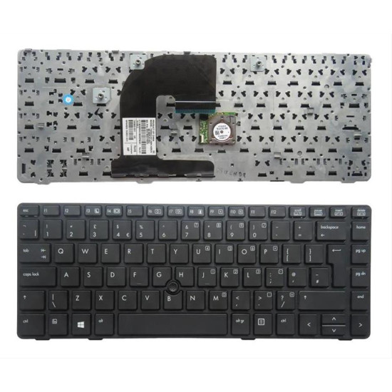 Πληκτρολόγιο για HP 8460p, 8460w, 8470p, 8470w, Black