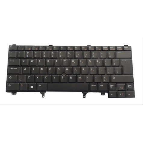 Πληκτρολόγιο για Dell E5420, E6220, E6230, E6420, Black
