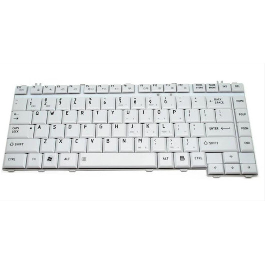 Πληκτρολόγιο Αντ. Για Toshiba Satellite A200 A205 A210 Series US Άσπρο Πληκτρολόγιο Αντ. Για Toshiba Satellite A200 A205 A210 Series US Άσπρο