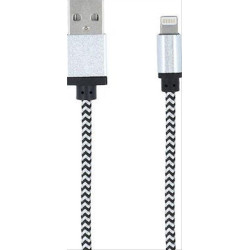 Forever Braided lightning cable white Forever Braided lightning cable white