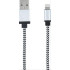 Forever Braided lightning cable white