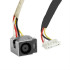 Qoltec 7414 DC jack for HP / Compaq CQ40 CQ45 Series + cable