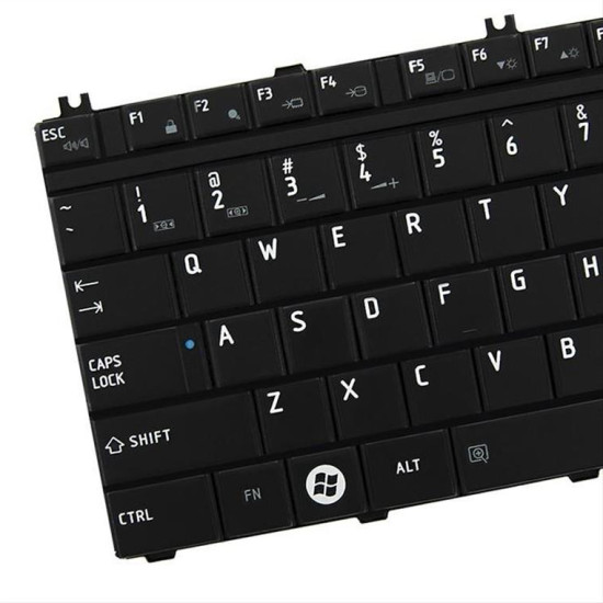 Qoltec 50607 Keyboard for Toshiba L500 L500D L505 Qosmio: G50, X300, X305