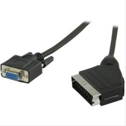 Scart αρσ. - VGA 21p θηλ., 2m VLVP 31550 B2.00 Scart αρσ. - VGA 21p θηλ., 2m VLVP 31550 B2.00