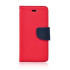 Fancy Book case για LENOVO A6000 / A6010 red-navy