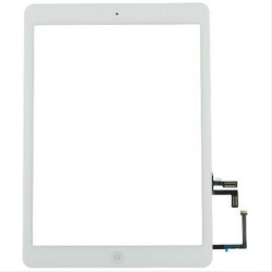 Touch Panel - Digitizer High Copy for iPad Air, bracket and tape, White
