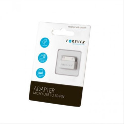 Forever adapter micro USB σε 30-PIN (iPhone 3/4)