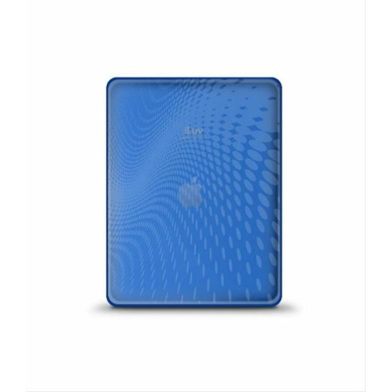 iLuv - Flexi-Clear Case Wave for iPad (BLUE)