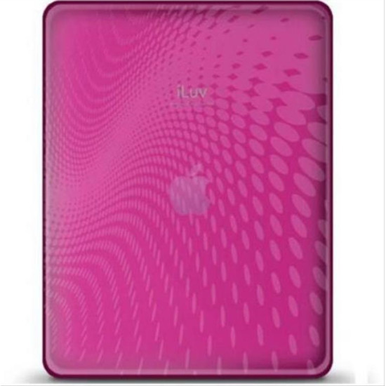 ILUV iCC802PNK iPad TPU Case with Dot Wave (Pink) ILUV iCC802PNK iPad TPU Case with Dot Wave (Pink)