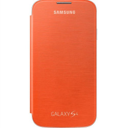 Samsung Flip Cover EF-FI950B for Galaxy S4 orange Samsung Flip Cover EF-FI950B for Galaxy S4 orange