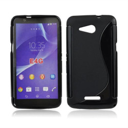 Back Case S-line για SONY Xperia E4G black