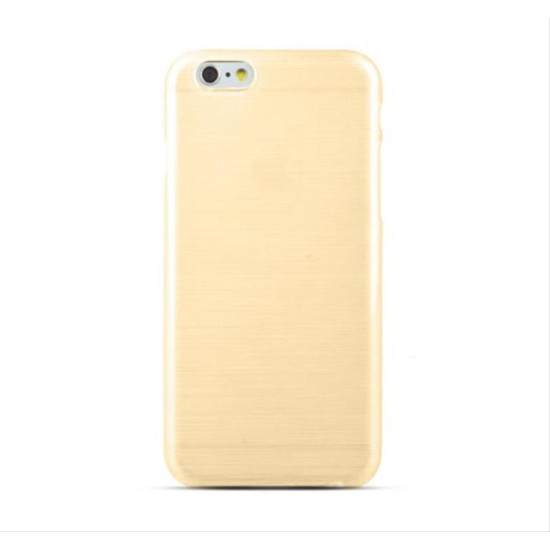 Jelly Case Brush για Apple iphone 6/6s gold