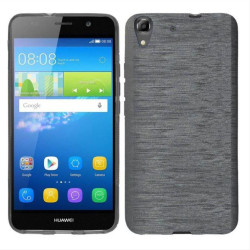 Jelly Case Brush για HUAWEI G620S BLACK