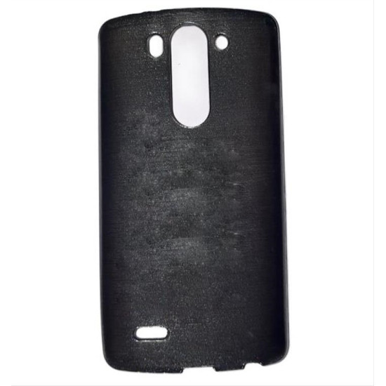Jelly Case Brush για LG G3 MINI BLACK