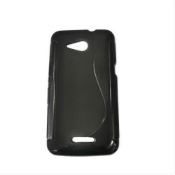 Jelly Case Brush για SONY Xperia E4g black Jelly Case Brush για SONY Xperia E4g black
