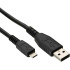 Power Tech καλώδιο USB 2,0V (M) σε Micro B(M) 1,5 μετρά