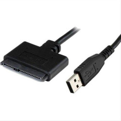 POWERTECH καλώδιο USB σε SATA CAB-U033, copper, 0.20m, μαύρο POWERTECH καλώδιο USB σε SATA CAB-U033, copper, 0.20m, μαύρο