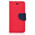 Smart Fancy Case for Samsung Galaxy J5, Red/Dark Blue