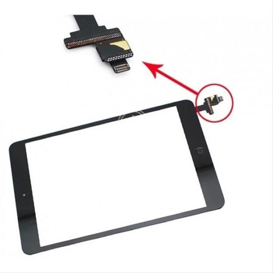 Touch Panel - Digitizer High Copy for iPad Mini, Black