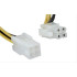 Powertech καλώδιο για MB 4pin αρσενικό σε 4pin θηλυκό , 20cm