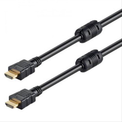 PT Καλ.HDMI (Μ) 19pin 1,4V(CCS) - 2 x Ferites - με Ethernet -10Μ