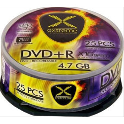 Extreme DVD+R 4,7 GB x16 - Box 10 Extreme DVD+R 4,7 GB x16 - Box 10