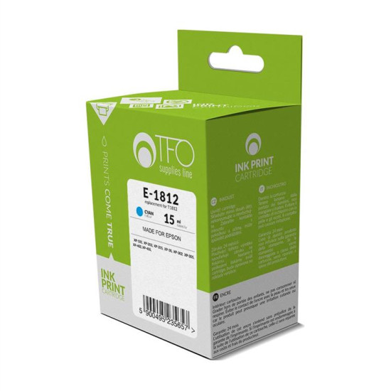 ECO ΣΥΜΒΑΤΟ EPSON T1812 CYAN T_0009365 (TFO)