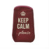 ΘΗΚΗ Flexi M/L (universal,iPhone 4) pink - keep calm please