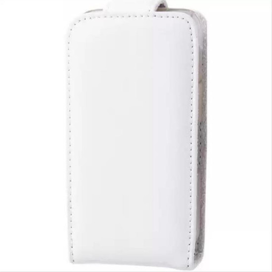 Θήκη Sligo Plus leather for iPhone 5 white