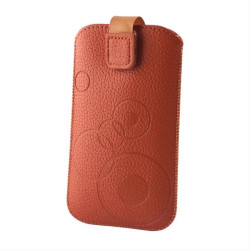 Θήκη GreenGo Slim Up Vinci premium XXL (universal,Arc,i9100) Brown