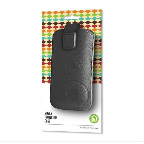 Θήκη GreenGo Slim Up Vinci XXL (universal,I9100 S II) black Θήκη GreenGo Slim Up Vinci XXL (universal,I9100 S II) black
