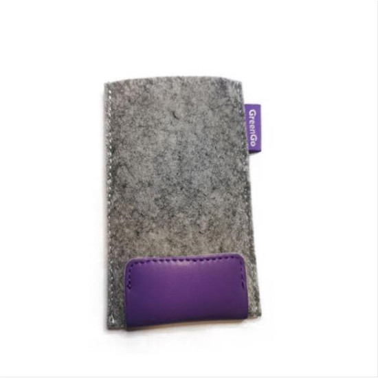 Θήκη Felt Folk XL grey/purple