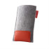 Θήκη Felt Folk XL grey/orange 7.5 cm x 12.3 cm