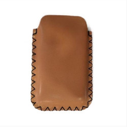 Θήκη Eco-leather pouche Slim XL Μπεζ