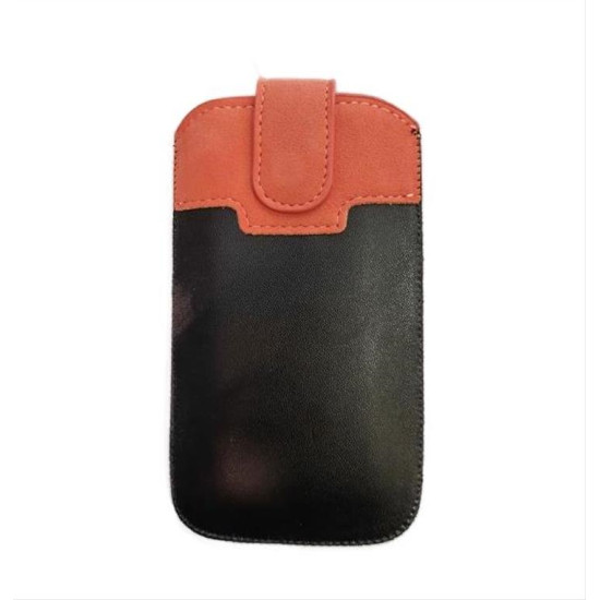 Θήκη SLIM UP Verona XXL i9100 black/salmon Θήκη SLIM UP Verona XXL i9100 black/salmon