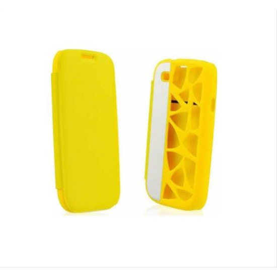 Θήκη Flip Case Water Cube για IPHONE 5C yellow