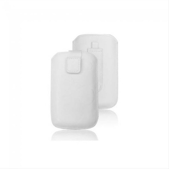 Θήκη Forcell Deko universal 3G/4G/4S Galaxy,S5830,Ace,S6310,Young white