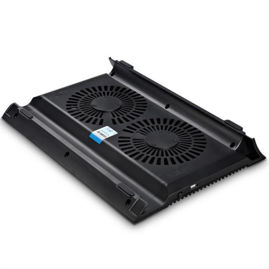 Notebook cooler N8 Black για laptop έως 17.3".