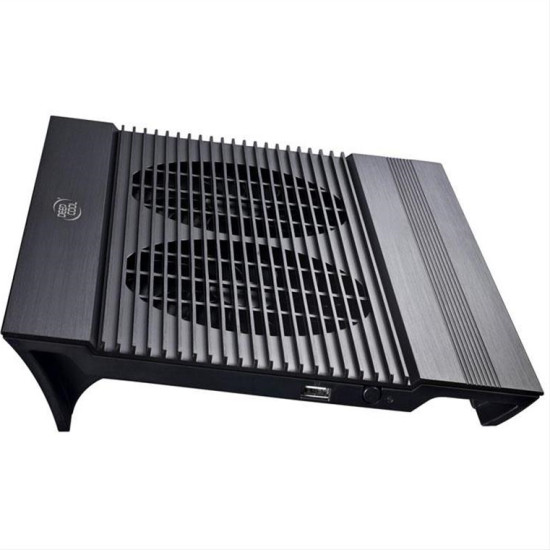 Notebook cooler N8 Black για laptop έως 17.3".