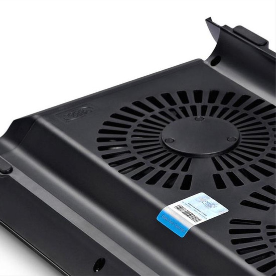 Notebook cooler N8 Black για laptop έως 17.3".