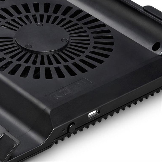 Notebook cooler N8 Black για laptop έως 17.3".