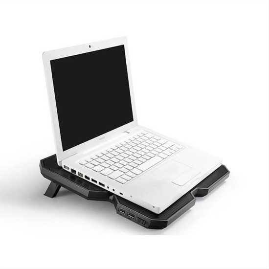 Notebook cooler Multi Core X6 για laptop έως 15.6". Notebook cooler Multi Core X6 για laptop έως 15.6".