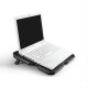 Notebook cooler Multi Core X6 για laptop έως 15.6". Notebook cooler Multi Core X6 για laptop έως 15.6".