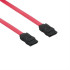 4world Cable HDD SATA3 Serial ATA 15cm left red